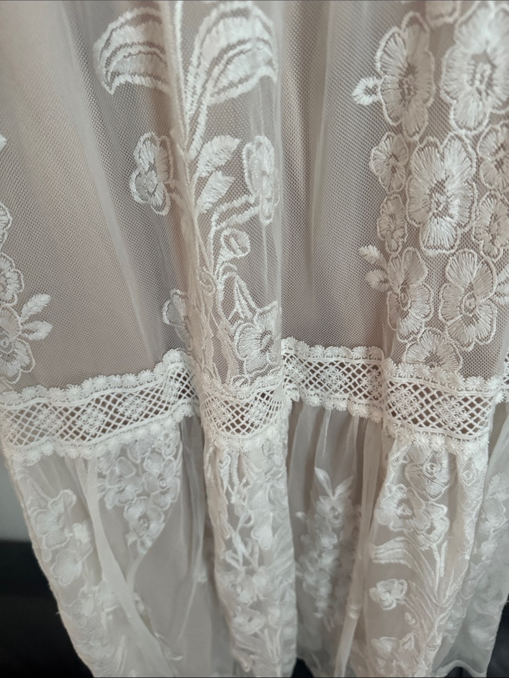 Arissa Floral Embroidered Maxi Skirt / Size XS by ALTAR'D STATE - Picture 11 of 11